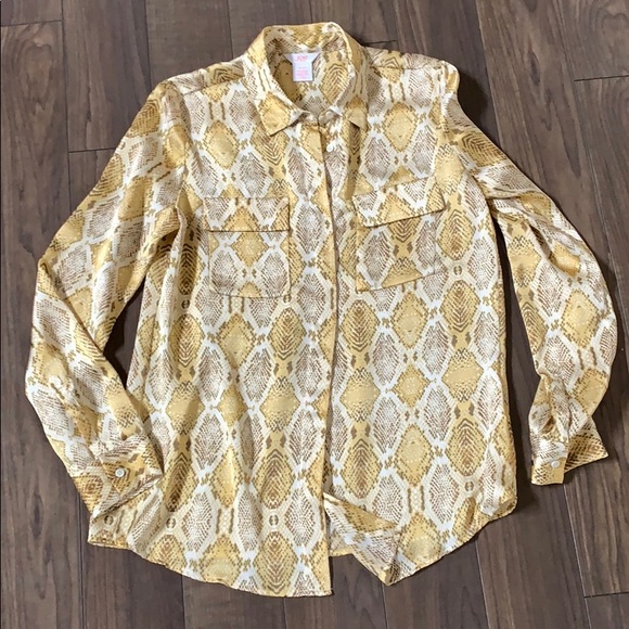 Snake skin print blouse - Picture 2 of 4